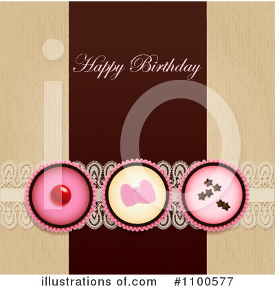 Royalty-Free (RF) Birthday Clipart Illustration by Eugene - Stock Sample #1100577