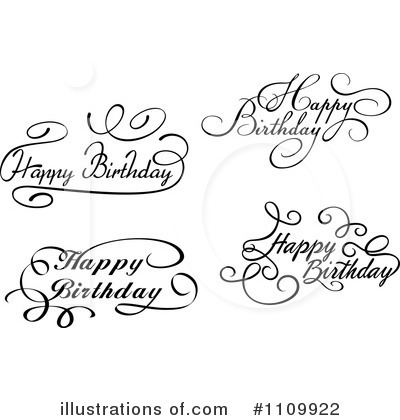 Royalty-Free (RF) Birthday Clipart Illustration by Vector Tradition SM - Stock Sample #1109922
