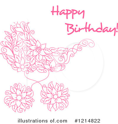 Happy Birthday Clipart #1214822 by Vector Tradition SM