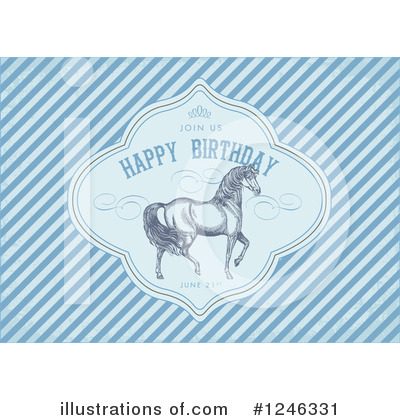 Royalty-Free (RF) Birthday Clipart Illustration by BestVector - Stock Sample #1246331