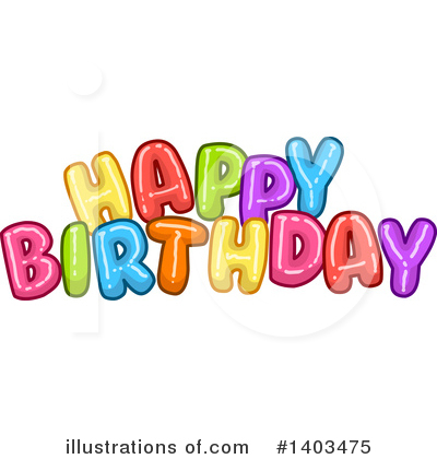 Royalty-Free (RF) Birthday Clipart Illustration by Liron Peer - Stock Sample #1403475