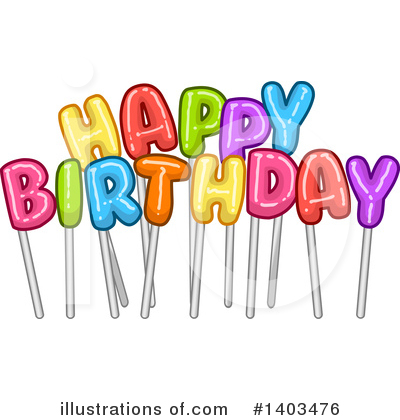 Royalty-Free (RF) Birthday Clipart Illustration by Liron Peer - Stock Sample #1403476