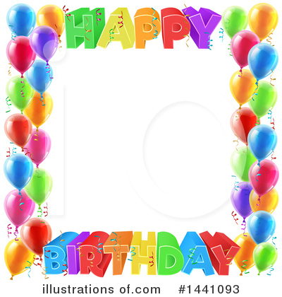 Royalty-Free (RF) Birthday Clipart Illustration by AtStockIllustration - Stock Sample #1441093