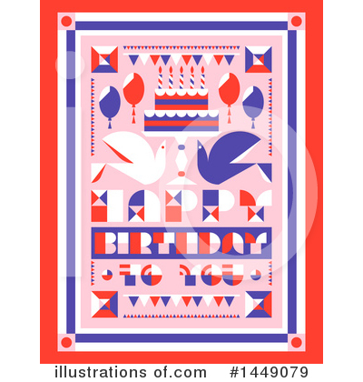 Royalty-Free (RF) Birthday Clipart Illustration by elena - Stock Sample #1449079