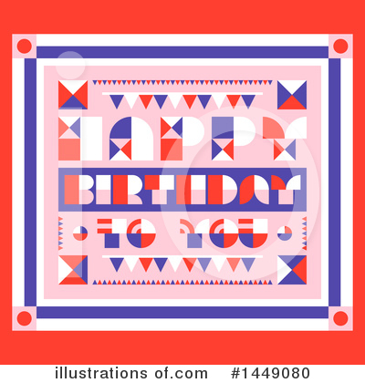 Happy Birthday Clipart #1449080 by elena