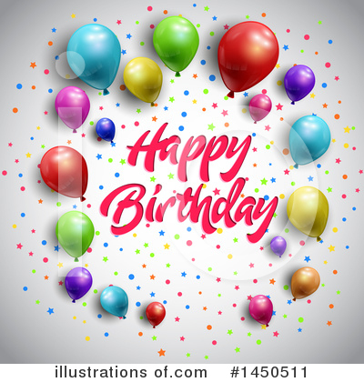 Royalty-Free (RF) Birthday Clipart Illustration by KJ Pargeter - Stock Sample #1450511