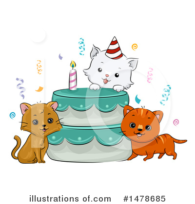 Royalty-Free (RF) Birthday Clipart Illustration by BNP Design Studio - Stock Sample #1478685