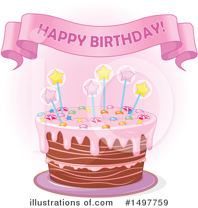Birthday Cake Clipart #1497759 by Pushkin