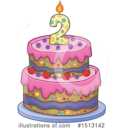 Royalty-Free (RF) Birthday Clipart Illustration by visekart - Stock Sample #1513142
