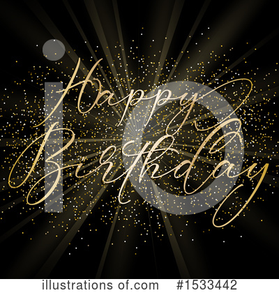 Happy Birthday Clipart #1533442 by KJ Pargeter