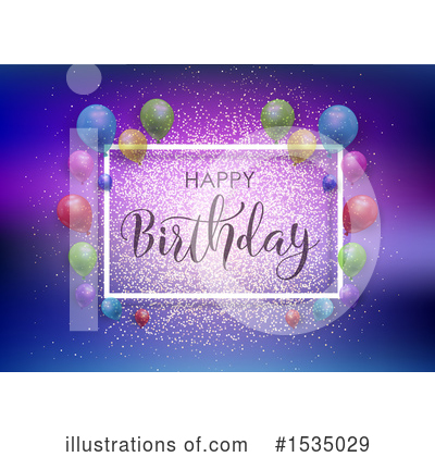 Royalty-Free (RF) Birthday Clipart Illustration by KJ Pargeter - Stock Sample #1535029