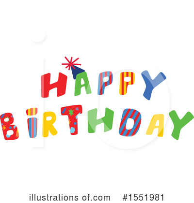 Royalty-Free (RF) Birthday Clipart Illustration by Cherie Reve - Stock Sample #1551981