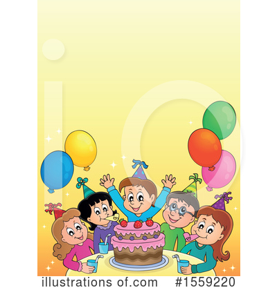 Royalty-Free (RF) Birthday Clipart Illustration by visekart - Stock Sample #1559220