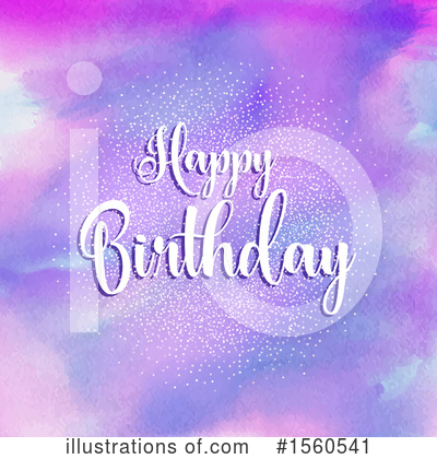 Happy Birthday Clipart #1560541 by KJ Pargeter