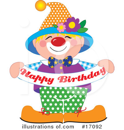 Happy Birthday Clipart #17092 by Maria Bell