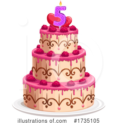 Royalty-Free (RF) Birthday Clipart Illustration by Vector Tradition SM - Stock Sample #1735105