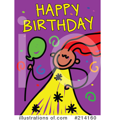 Royalty-Free (RF) Birthday Clipart Illustration by Prawny - Stock Sample #214160