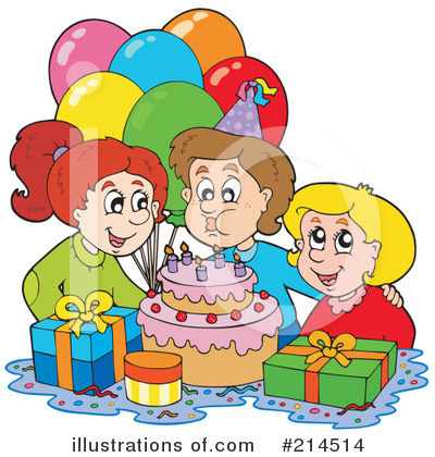 Birthday Cake Clipart #214514 by visekart