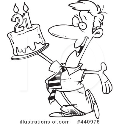 Royalty-Free (RF) Birthday Clipart Illustration by toonaday - Stock Sample #440976