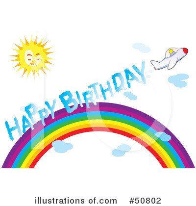Royalty-Free (RF) Birthday Clipart Illustration by Cherie Reve - Stock Sample #50802