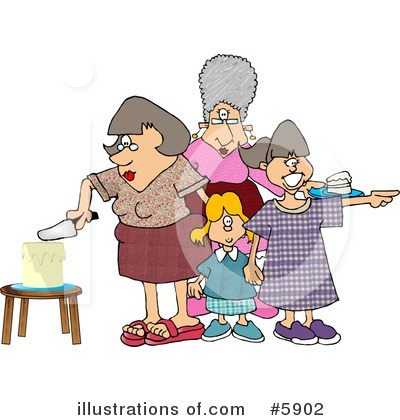Family Time Clipart #5902 by djart