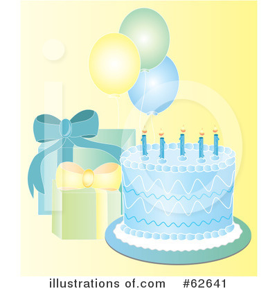 Birthday Cake Clipart #62641 by Pams Clipart