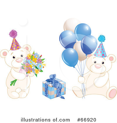 Royalty-Free (RF) Birthday Clipart Illustration by Pushkin - Stock Sample #66920