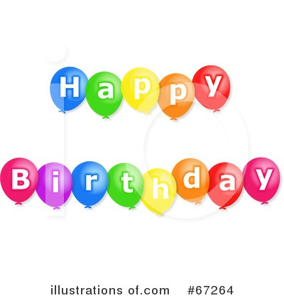 Royalty-Free (RF) Birthday Clipart Illustration by Prawny - Stock Sample #67264