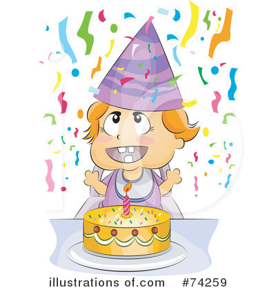 Royalty-Free (RF) Birthday Clipart Illustration by BNP Design Studio - Stock Sample #74259