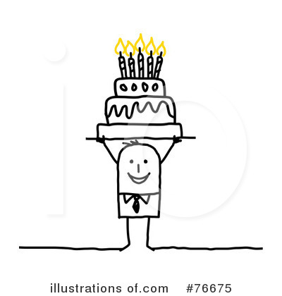 Royalty-Free (RF) Birthday Clipart Illustration by NL shop - Stock Sample #76675