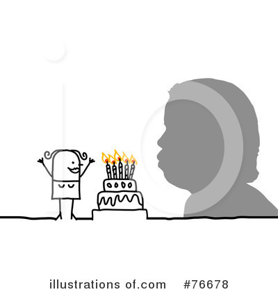 Royalty-Free (RF) Birthday Clipart Illustration by NL shop - Stock Sample #76678