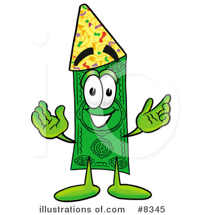 Royalty-Free (RF) Birthday Clipart Illustration by Mascot Junction - Stock Sample #8345