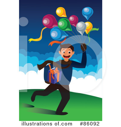 Royalty-Free (RF) Birthday Clipart Illustration by mayawizard101 - Stock Sample #86092