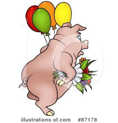 Pig Clipart #87178 by dero