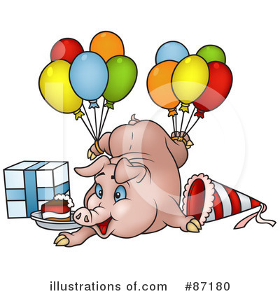Royalty-Free (RF) Birthday Clipart Illustration by dero - Stock Sample #87180