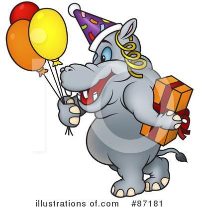 Party Balloons Clipart #87181 by dero