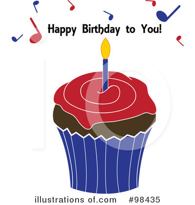 Royalty-Free (RF) Birthday Clipart Illustration by Pams Clipart - Stock Sample #98435
