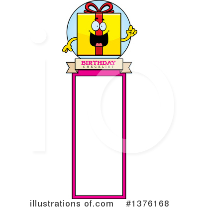Royalty-Free (RF) Birthday Gift Character Clipart Illustration by Cory Thoman - Stock Sample #1376168