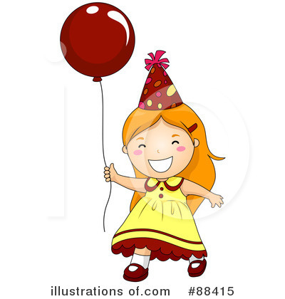 Party Balloon Clipart #88415 by BNP Design Studio