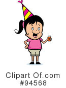 Birthday Girl Clipart #94568 by Cory Thoman