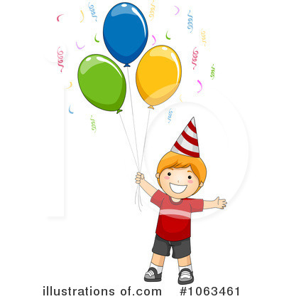 Royalty-Free (RF) Birthday Party Clipart Illustration by BNP Design Studio - Stock Sample #1063461