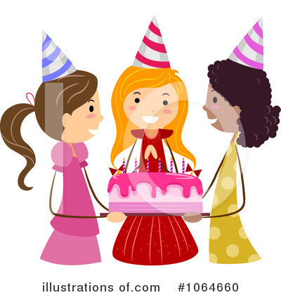 Royalty-Free (RF) Birthday Party Clipart Illustration by BNP Design Studio - Stock Sample #1064660