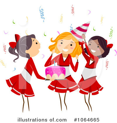 Royalty-Free (RF) Birthday Party Clipart Illustration by BNP Design Studio - Stock Sample #1064665