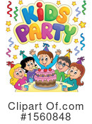 Birthday Party Clipart #1560848 by visekart