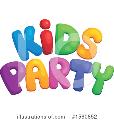 Royalty-Free (RF) Birthday Party Clipart Illustration by visekart - Stock Sample #1560852