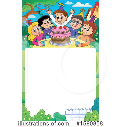 Birthday Cake Clipart #1560858 by visekart