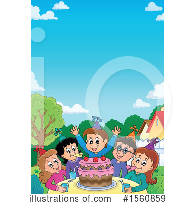 Birthday Cake Clipart #1560859 by visekart