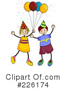 Birthday Party Clipart #226174 by BNP Design Studio
