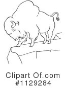 Bison Clipart #1129284 by Picsburg