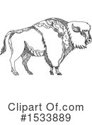 Bison Clipart #1533889 by patrimonio